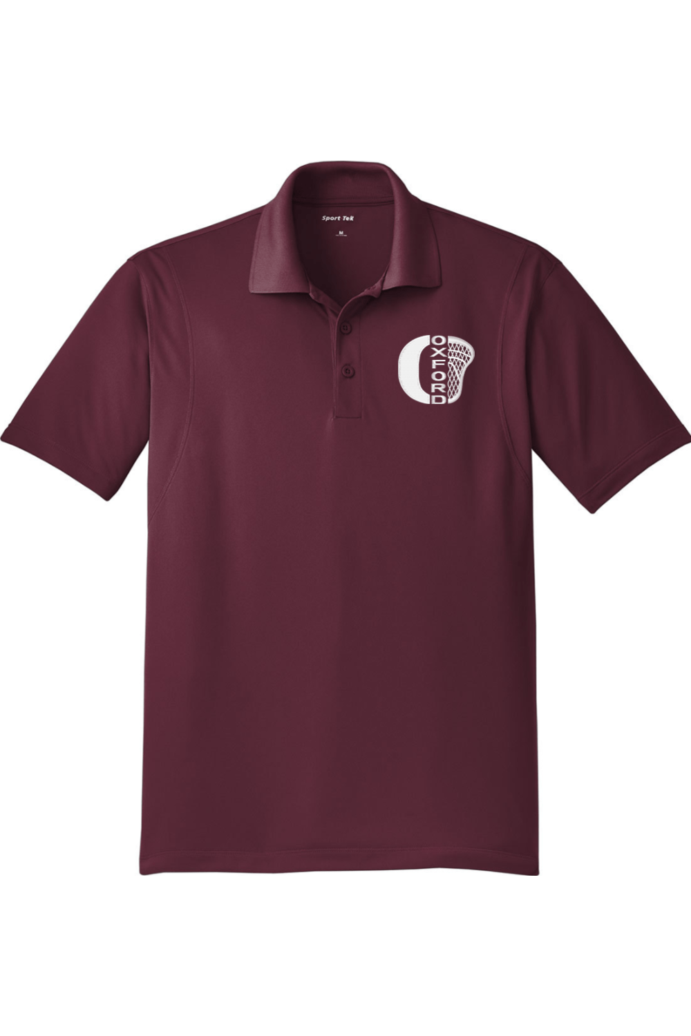 Oxford Lacrosse Adult Embroidered Athletic Polo Signature Lacrosse