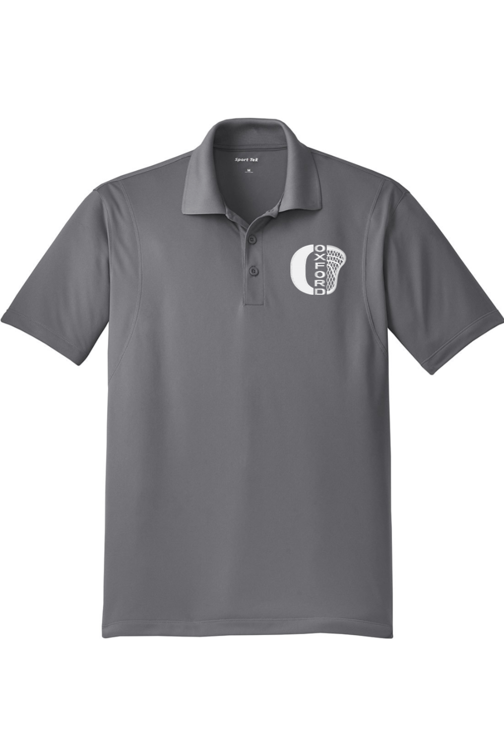Oxford Lacrosse Adult Embroidered Athletic Polo Signature Lacrosse