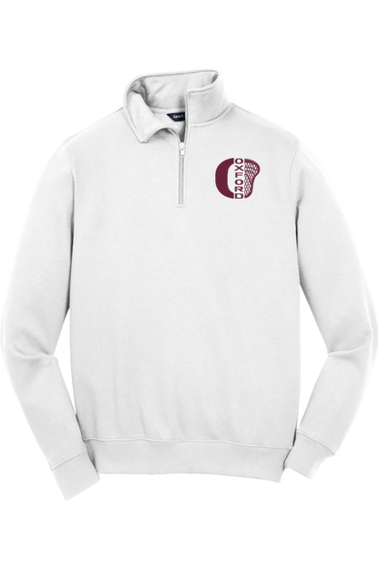 Oxford Lacrosse Adult Embroidered Quarter-Zip Pullover Signature Lacrosse