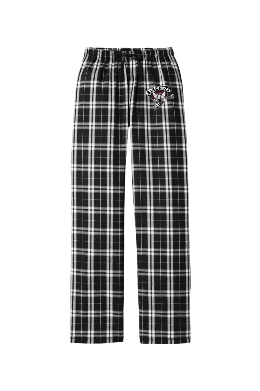 Oxford Lacrosse Adult Women's Flannel Plaid Pants Signature Lacrosse