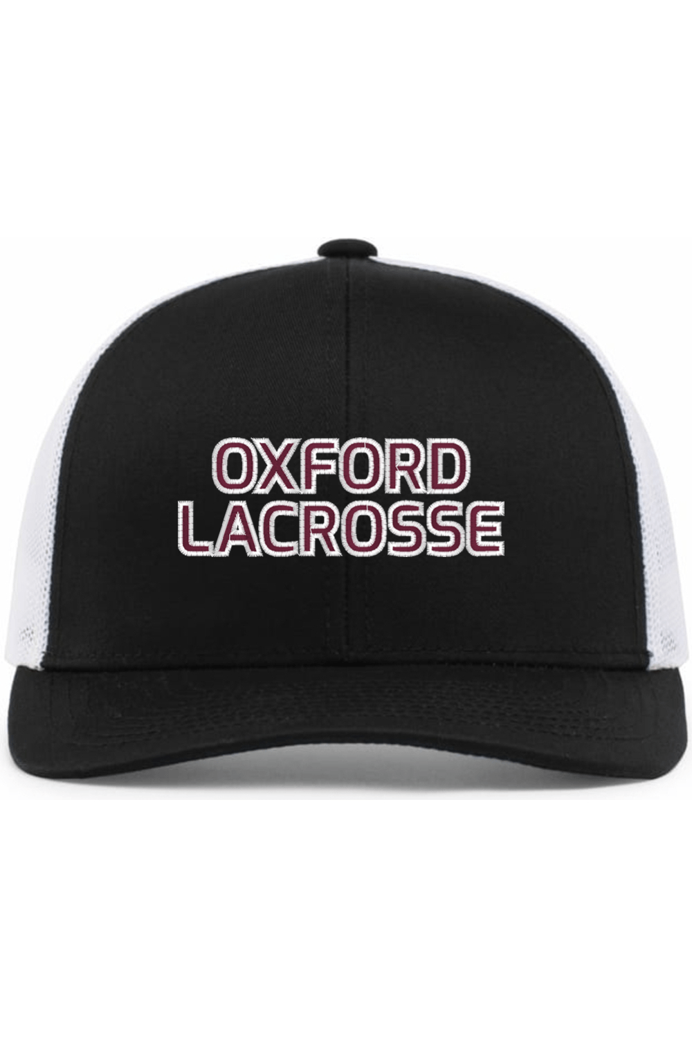 Oxford Lacrosse Embroidered Trucker Hat Signature Lacrosse