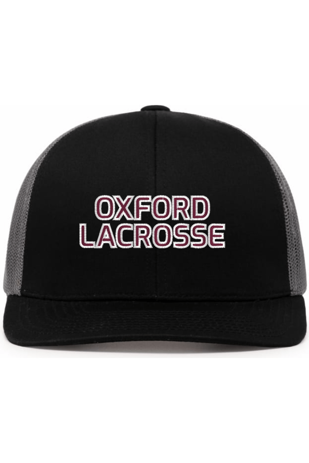 Oxford Lacrosse Embroidered Trucker Hat Signature Lacrosse