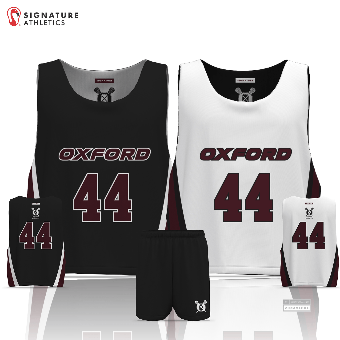 Oxford Lacrosse Men's 2 Piece Player Package: 3rd Grade Signature Lacrosse