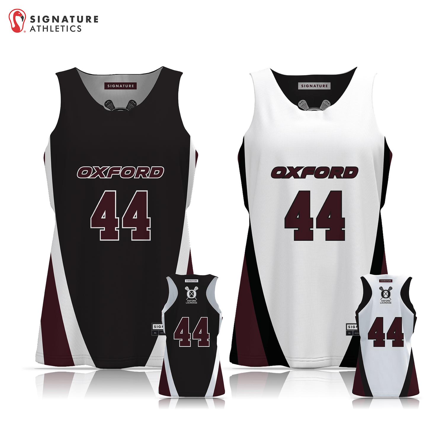 Oxford Lacrosse Women's Reversible Game Pinnie: 7th Grade Signature Lacrosse