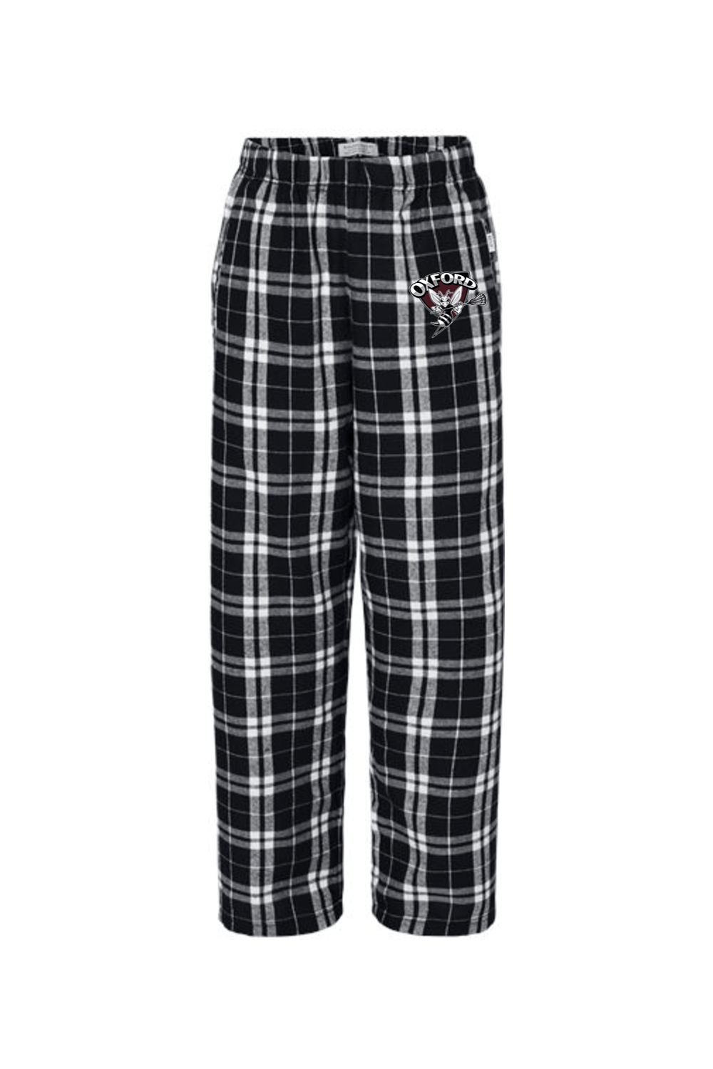 Oxford Lacrosse Youth Flannel Pants Signature Lacrosse