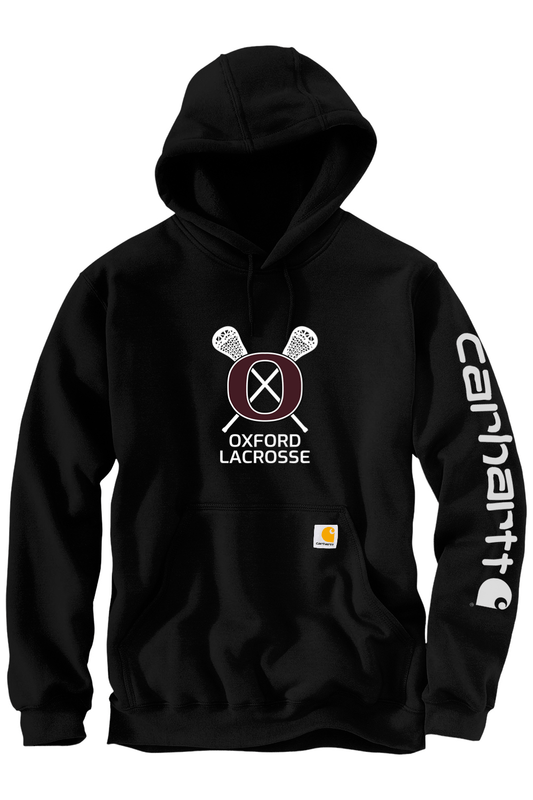 Oxford Youth Lacrosse Carhartt Midweight Hooded Logo Sweatshirt Signature Lacrosse