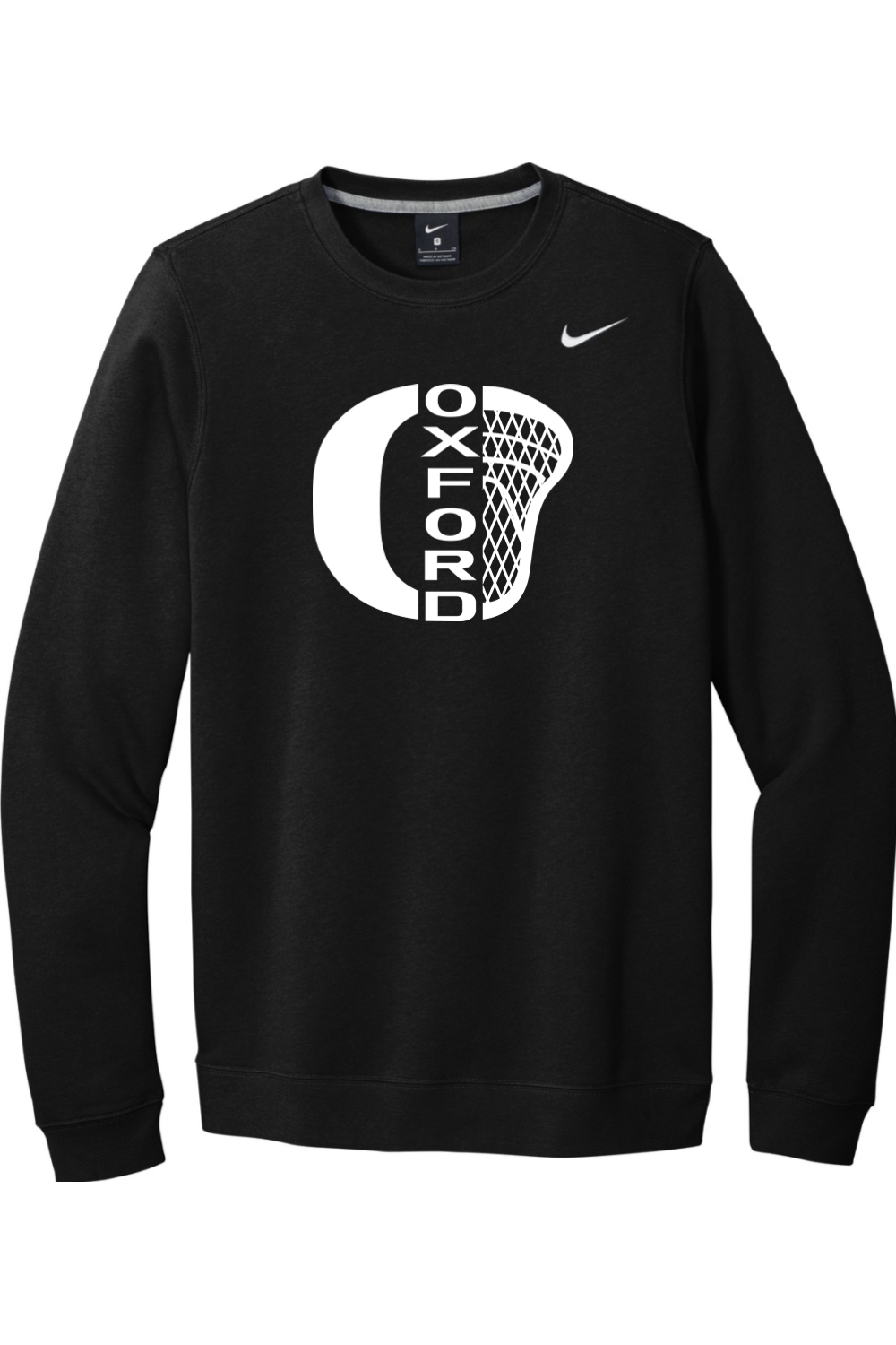 Oxford Youth Lacrosse Nike Club Fleece Crew Signature Lacrosse
