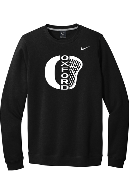 Oxford Youth Lacrosse Nike Club Fleece Crew Signature Lacrosse