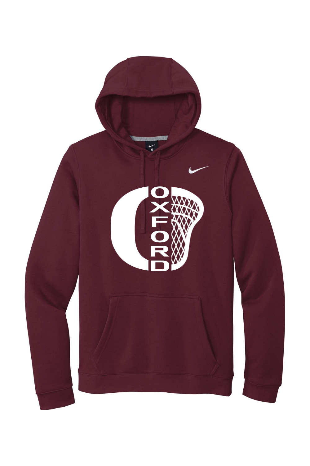 Oxford Youth Lacrosse Nike Club Fleece Pullover Hoodie Signature Lacrosse