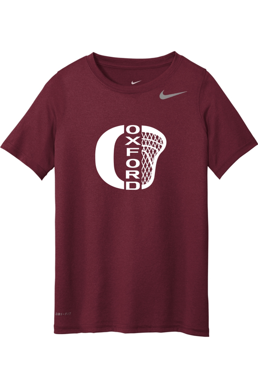 Oxford Youth Lacrosse Nike Youth Team rLegend Tee Signature Lacrosse