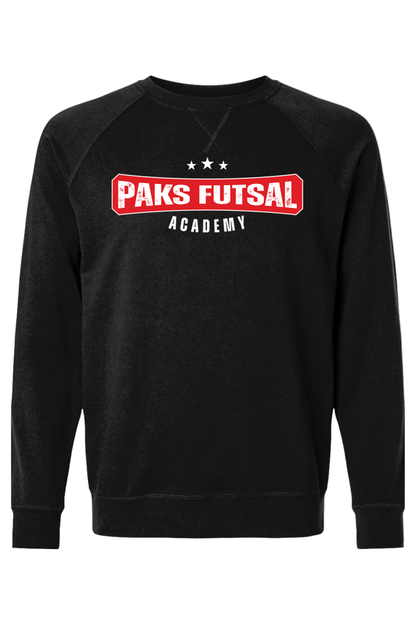 PAKS Futsal AS Adult Heavyweight Raglan Long Sleeve Signature Lacrosse