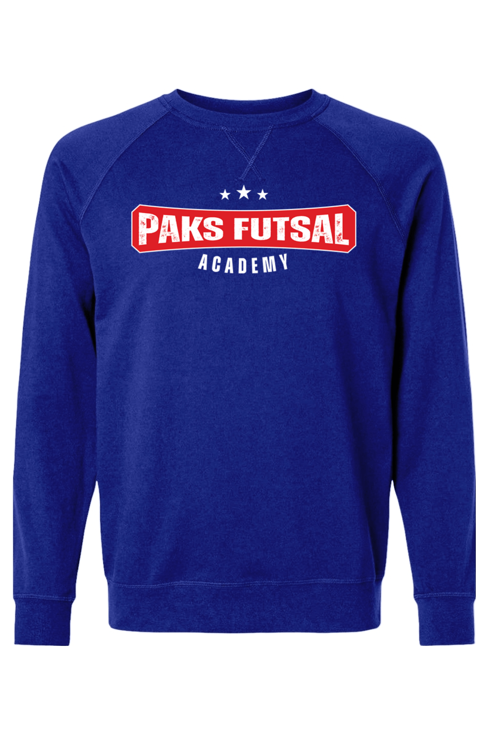 PAKS Futsal AS Adult Heavyweight Raglan Long Sleeve Signature Lacrosse