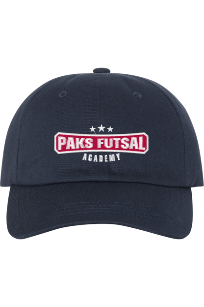 PAKS Futsal AS Embroidered Dad Hat Signature Lacrosse