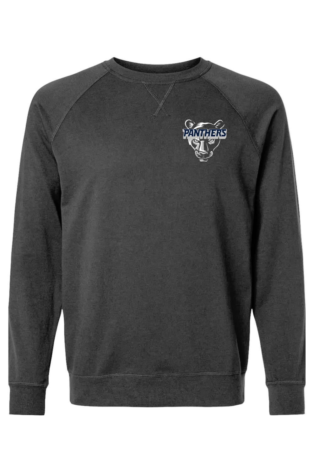 Panthers Club Lacrosse Adult Heavyweight Raglan Long Sleeve Signature Lacrosse