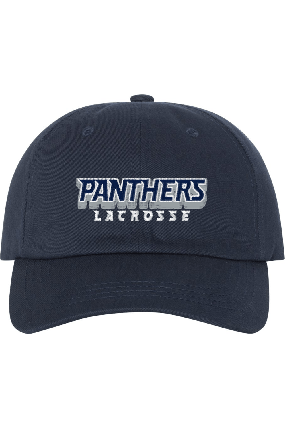 Panthers Club Lacrosse Embroidered Dad Hat Signature Lacrosse