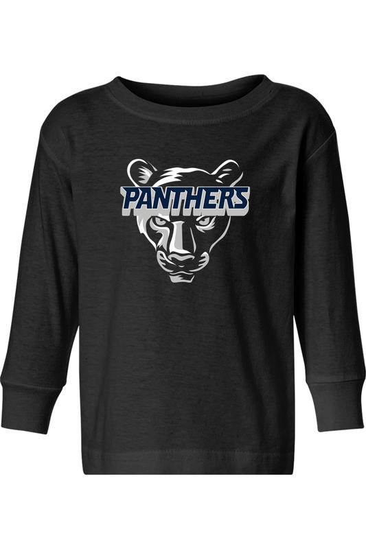 Panthers Club Lacrosse Toddler Long Sleeve T-Shirt Signature Lacrosse