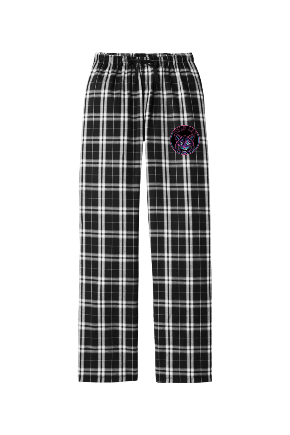Park Lax Adult Women's Flannel Plaid Pants Signature Lacrosse