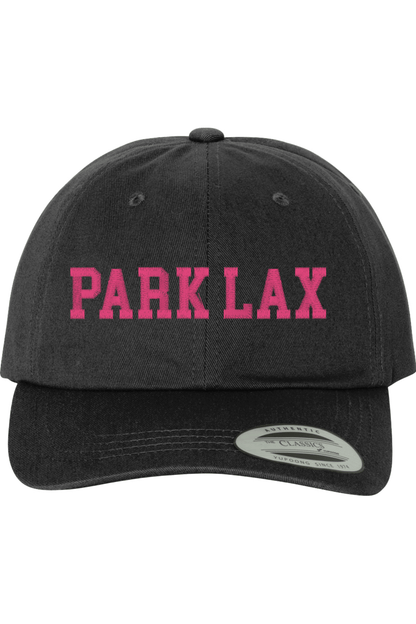 Park Lax Embroidered Dad Hat Signature Lacrosse