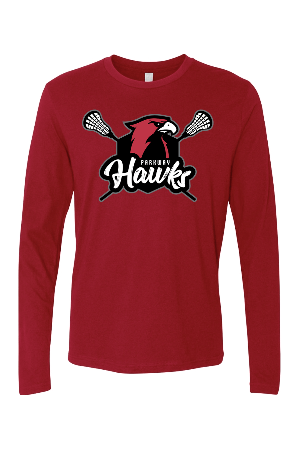 Parkway Youth Lacrosse Adult Long Sleeve T-Shirt Signature Lacrosse
