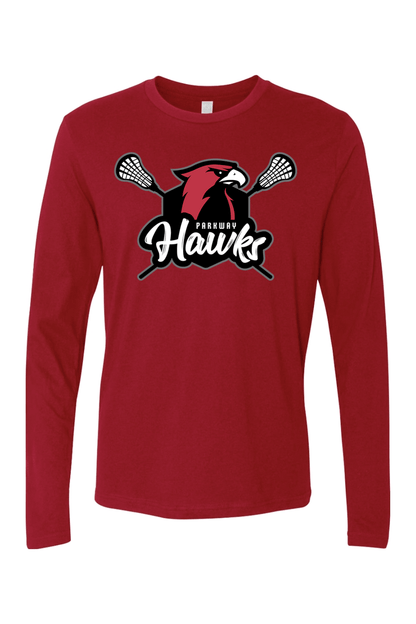 Parkway Youth Lacrosse Adult Long Sleeve T-Shirt Signature Lacrosse