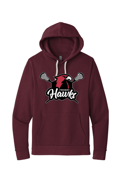 Parkway Youth Lacrosse Adult Premium Lightweight Hoodie Signature Lacrosse