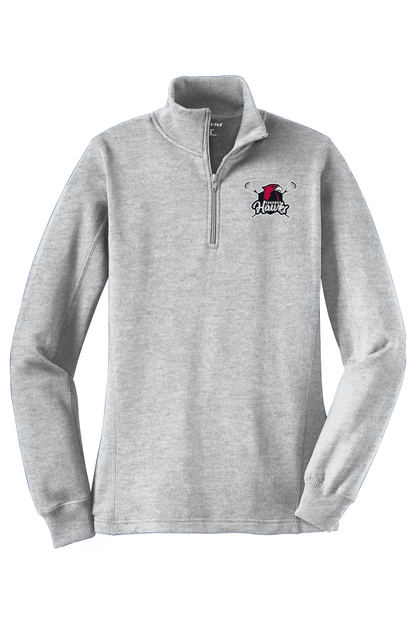 Parkway Youth Lacrosse Adult Women's Embroidered Quarter-Zip Pullover Signature Lacrosse