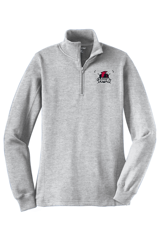 Parkway Youth Lacrosse Adult Women's Embroidered Quarter-Zip Pullover Signature Lacrosse