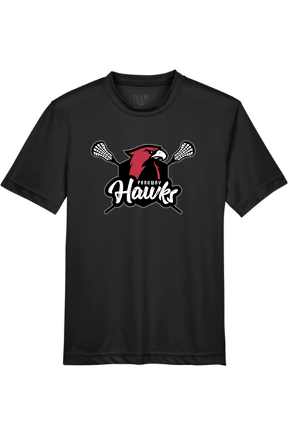 Parkway Youth Lacrosse Youth Athletic T-Shirt Signature Lacrosse
