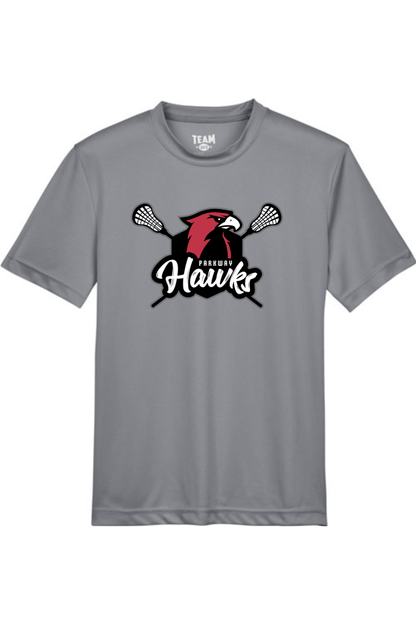 Parkway Youth Lacrosse Youth Athletic T-Shirt Signature Lacrosse