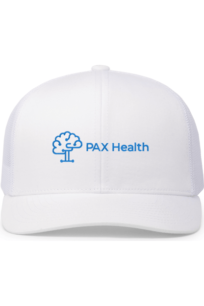 Pax Health Lacrosse Embroidered Trucker Hat Signature Lacrosse