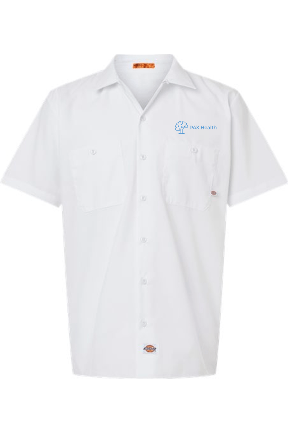 PAX Health Men's Dickies Industrial Short Sleeve Work Shirt Signature Lacrosse