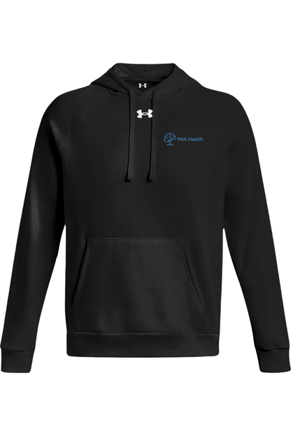 PAX Health Men's Under Armour Men's Rival Fleece Hooded Sweatshirt Signature Lacrosse