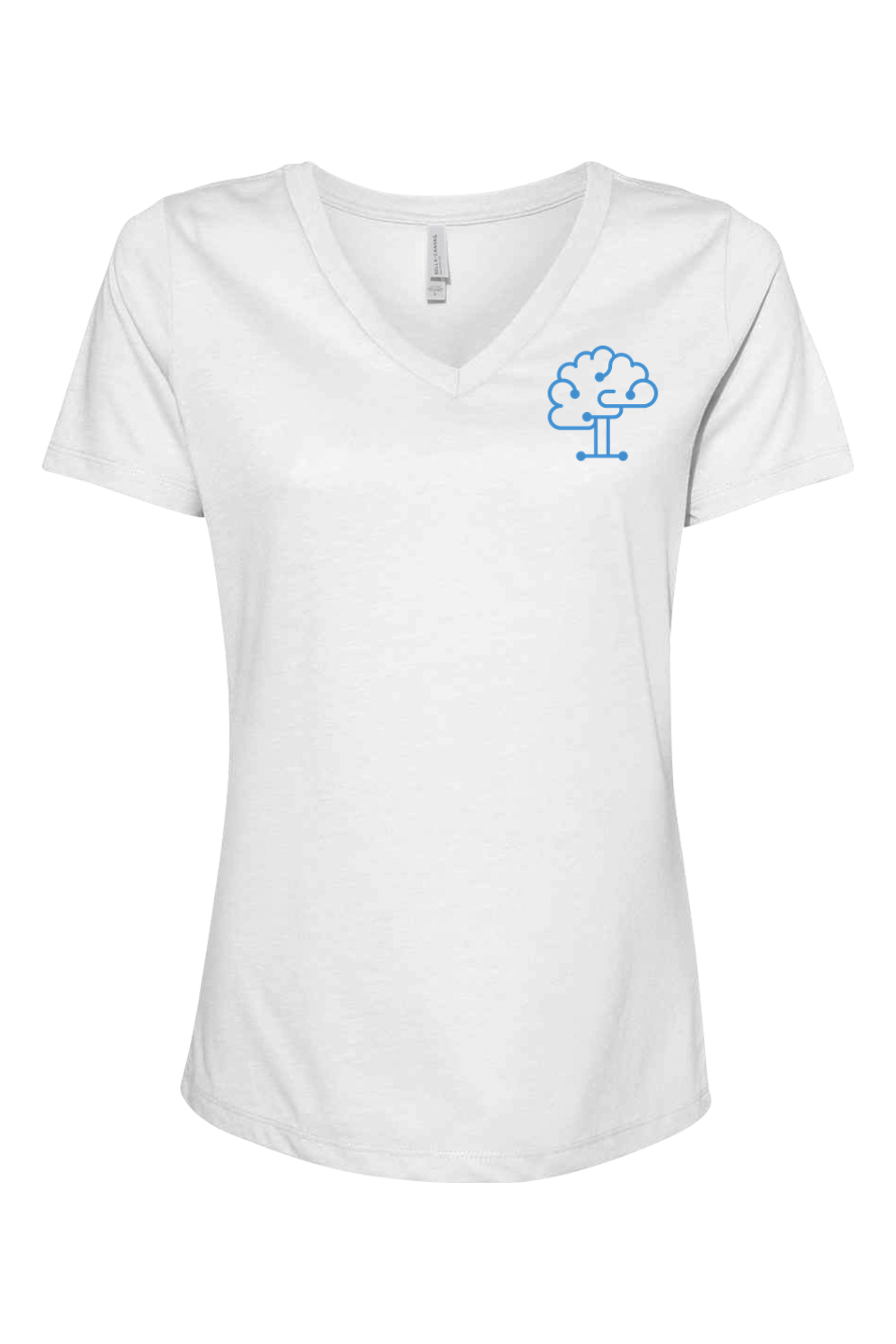 PAX Health Women's Relaxed V-Neck T-Shirt Signature Lacrosse