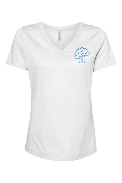 PAX Health Women's Relaxed V-Neck T-Shirt Signature Lacrosse