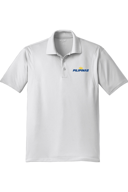 Philippines Lacrosse Adult Embroidered Athletic Polo Signature Lacrosse