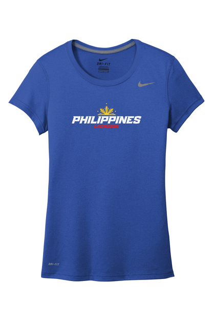 Philippines Lacrosse Nike Women's Team rLegend Tee Signature Lacrosse