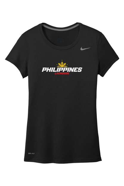 Philippines Lacrosse Nike Women's Team rLegend Tee Signature Lacrosse