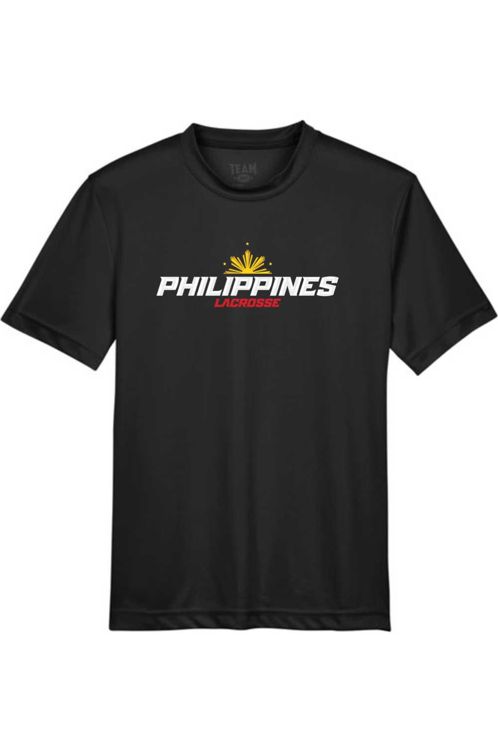 Philippines Lacrosse Youth Athletic T-Shirt Signature Lacrosse
