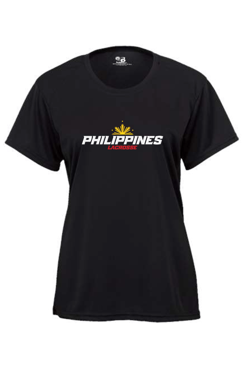 Philippines Lacrosse Youth Girl's Athletic T-Shirt Signature Lacrosse