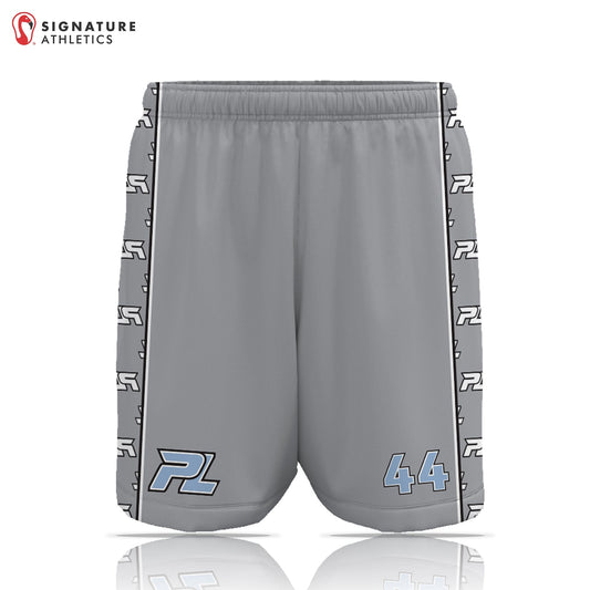 Piatelli Lacrosse RIP IT Men's Player Game Shorts: Pioneer 2028 White Team (LUCAS) Signature Lacrosse