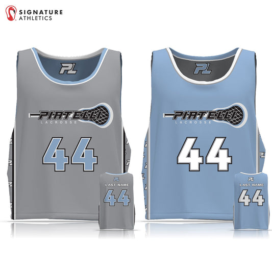Piatelli Lacrosse RIP IT Men's Player Reversible Game Pinnie: Pioneer 2028 Green Team (VERDE) Signature Lacrosse