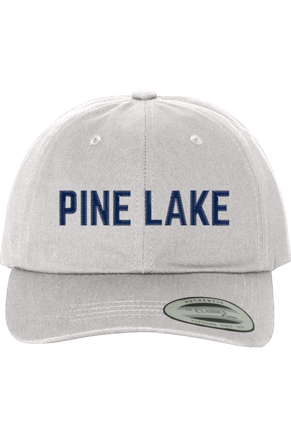 Pine Lake Embroidered Dad Hat Signature Lacrosse