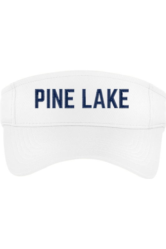 Pine Lake Embroidered Visor Signature Lacrosse