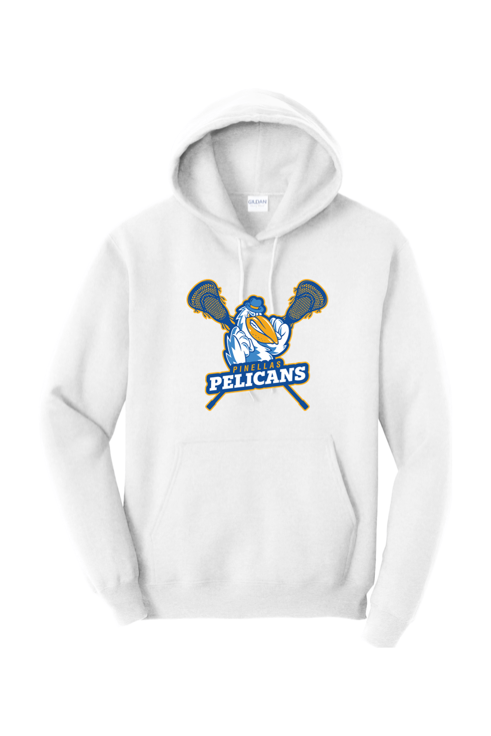 Pinellas Pelicans LC Adult Heavyweight Hoodie Signature Lacrosse