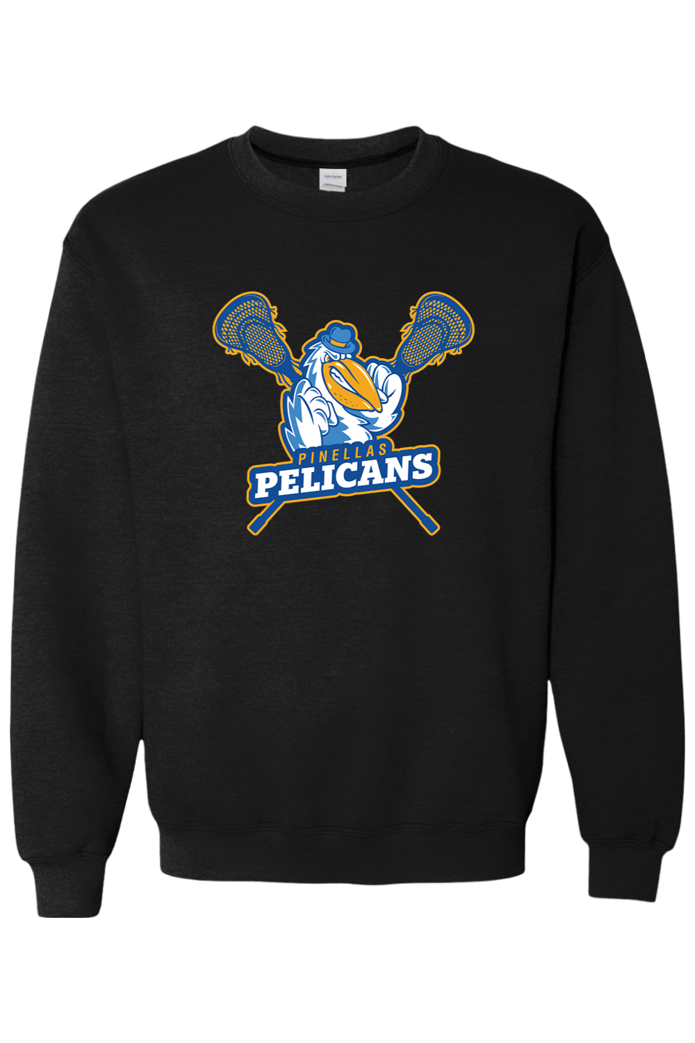 Pinellas Pelicans LC Adult Heavyweight Sweatshirt Signature Lacrosse
