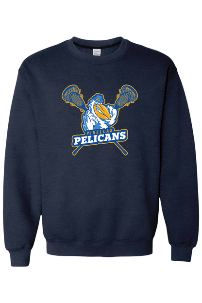 Pinellas Pelicans LC Adult Heavyweight Sweatshirt Signature Lacrosse