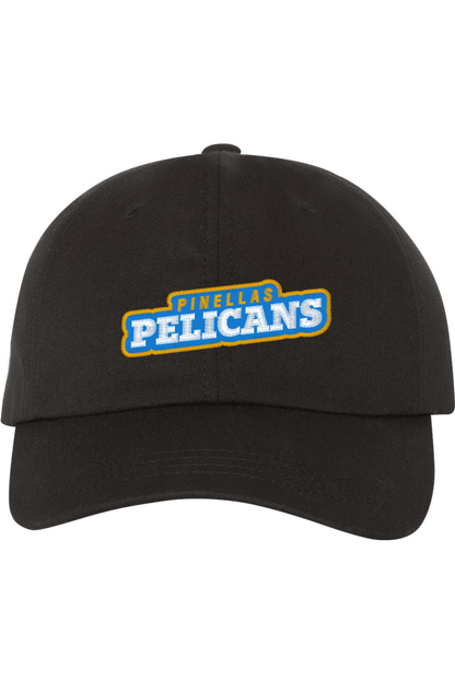 Pinellas Pelicans LC Embroidered Dad Hat Signature Lacrosse
