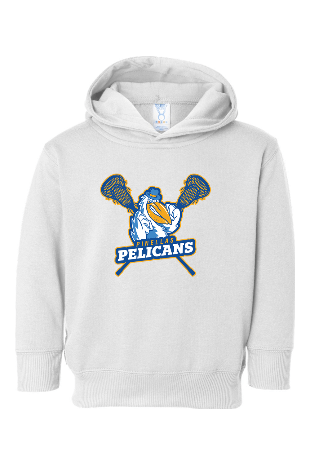 Pinellas Pelicans LC Toddler Fleece Hoodie Signature Lacrosse
