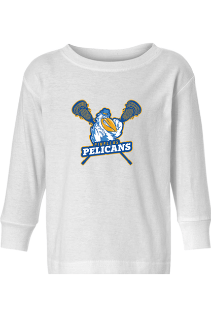 Pinellas Pelicans LC Toddler Long Sleeve T-Shirt Signature Lacrosse
