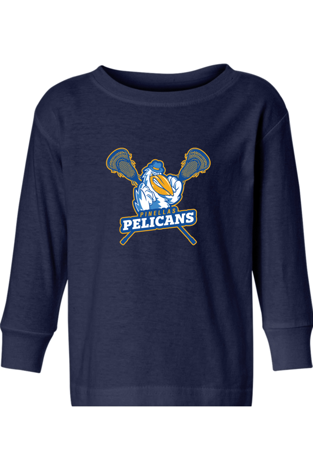Pinellas Pelicans LC Toddler Long Sleeve T-Shirt Signature Lacrosse